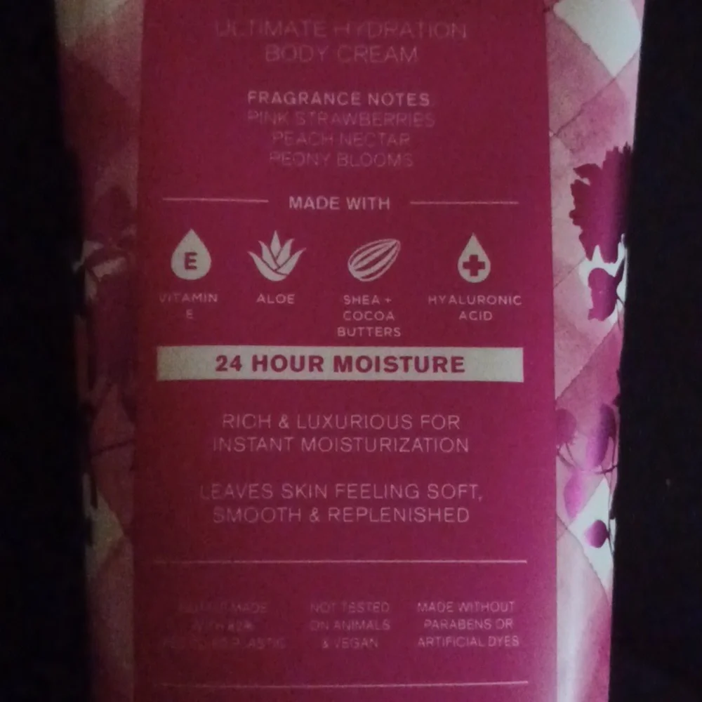 Bath & Body Works Gingham Gorgeous Pink Body Cream Lotion NWT